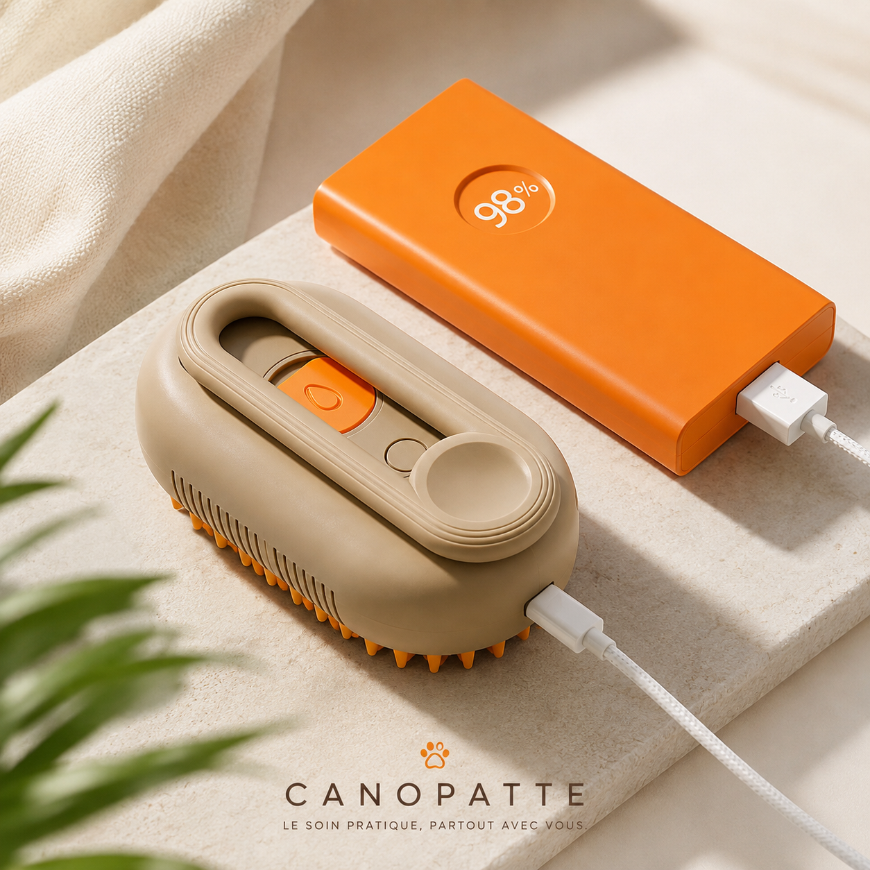 Brosse Vapeur 3-en-1 Canopatte
