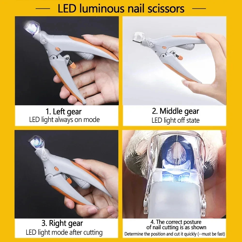 Coupe-Griffes de Précision avec LED – Canopatte™