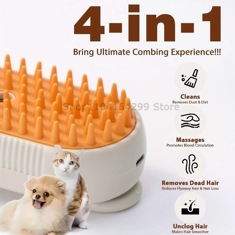 Brosse Vapeur 3-en-1 - PurrSteam